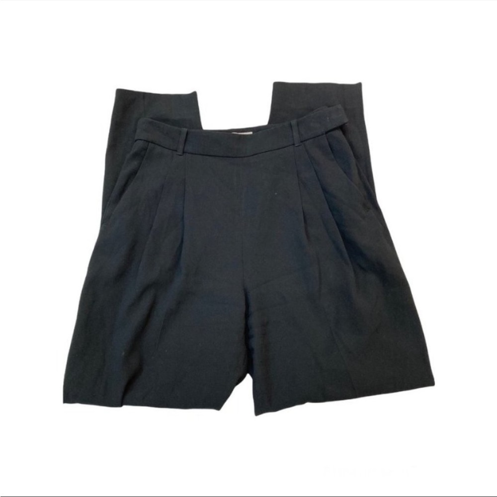 MM LAFLEUR Nakamura Trouser Pants- Black. Size 4